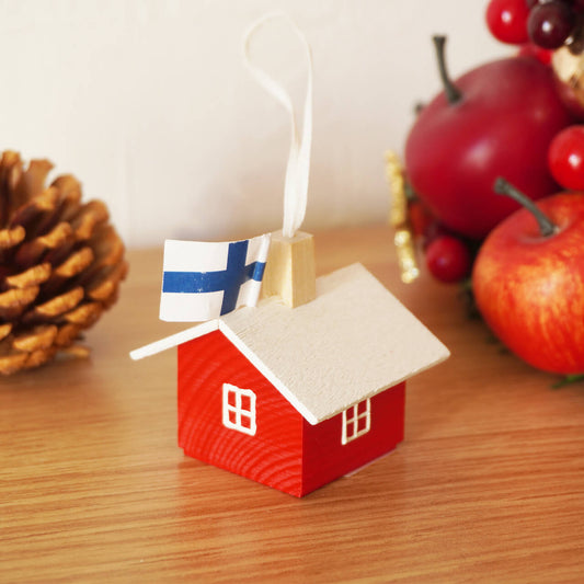 フィンランドのお家のオーナメント~Mummonmokki~-2