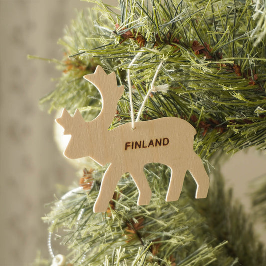 木製トナカイのオーナメント~Porofiguuri~-2