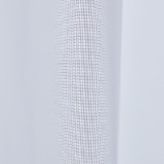 防炎機能のついた継ぎ目なしのプレーンなボイルレース アイボリー