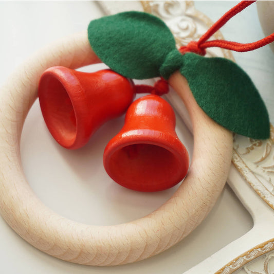 赤いベルとリースのオーナメント~Kellorengas,dia~-2