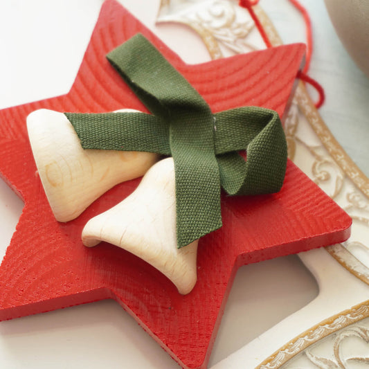 星とベルのオーナメント~Isotahti red dia~-2