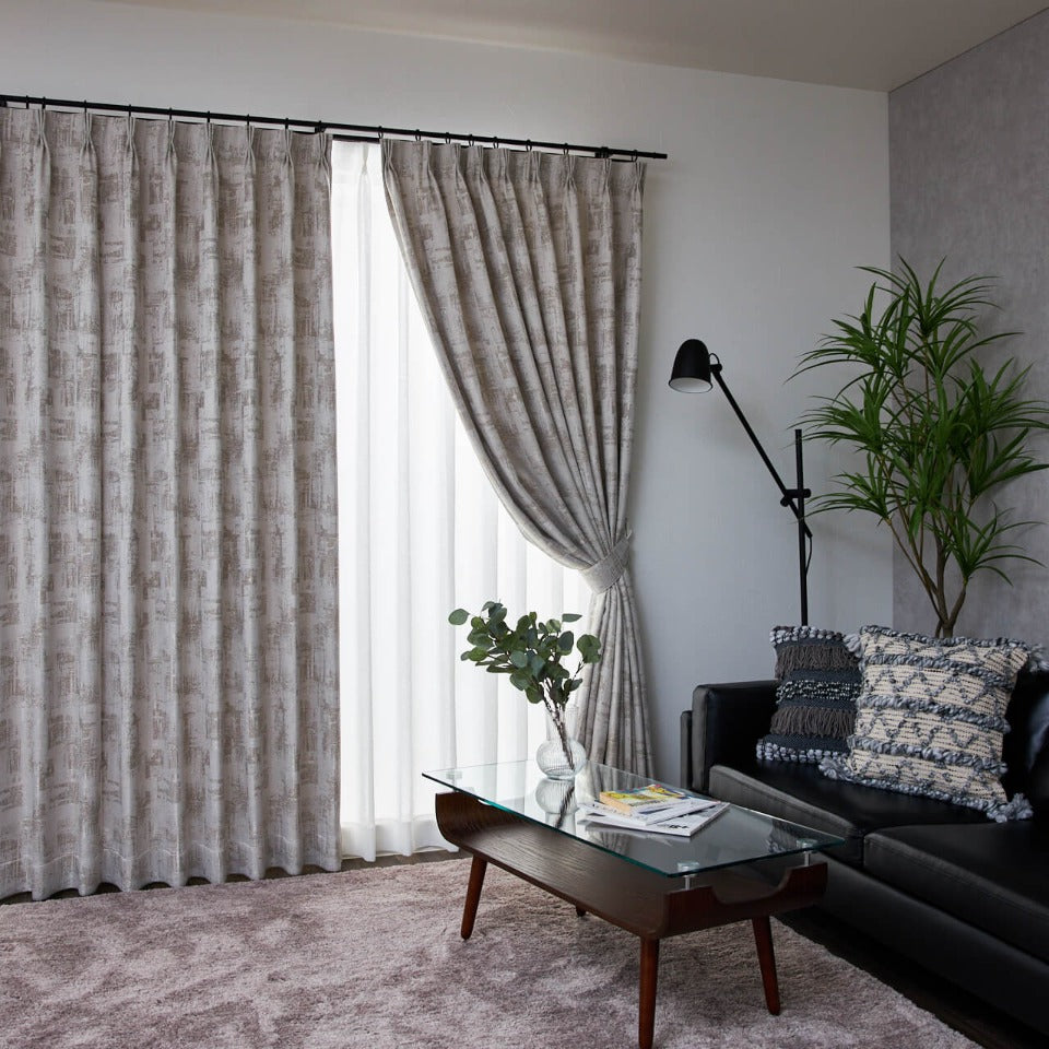 オーダーカーテン モザック(ベージュ)-5