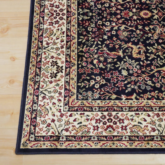 レーヨン素材のなめらかな肌触りのベルギー産絨毯