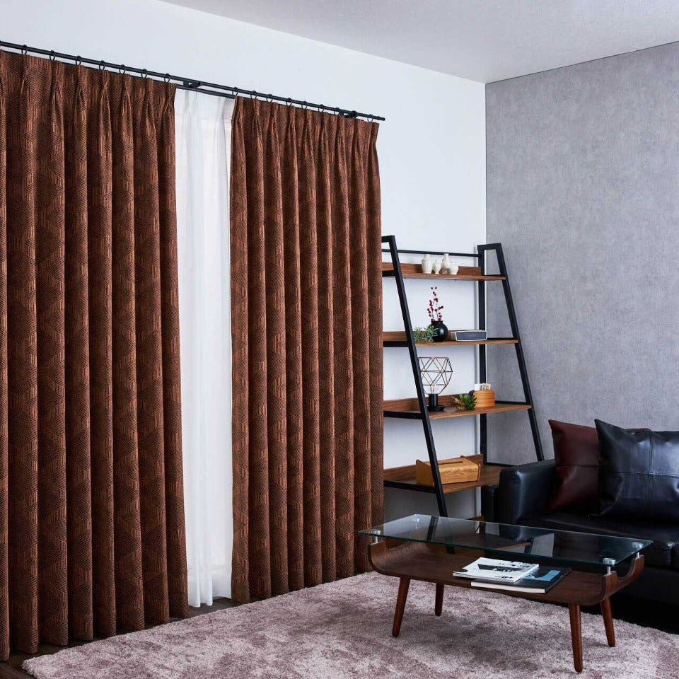 オーダーカーテン ムラーノ(ブラウン)-3