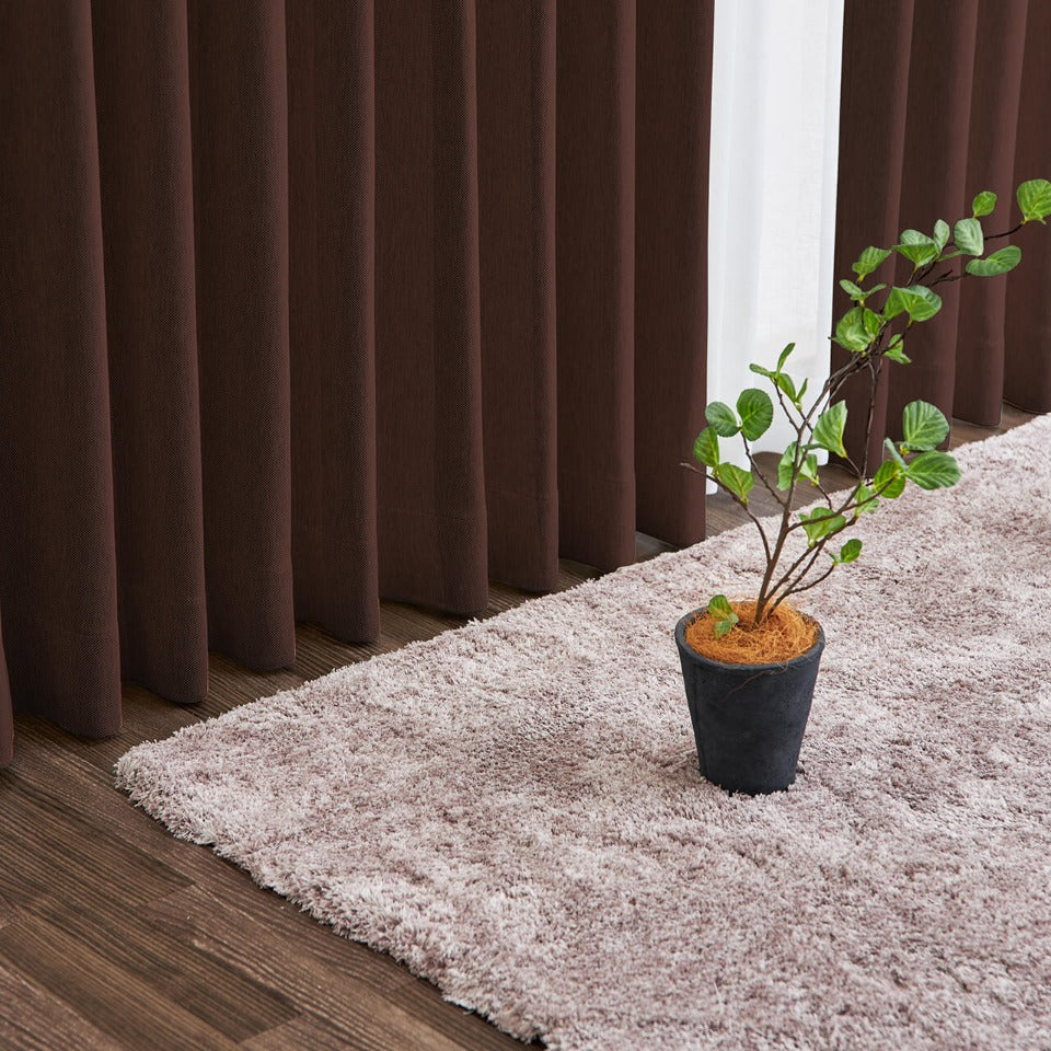 オーダーカーテン ジャッキー(ブラウン)-3