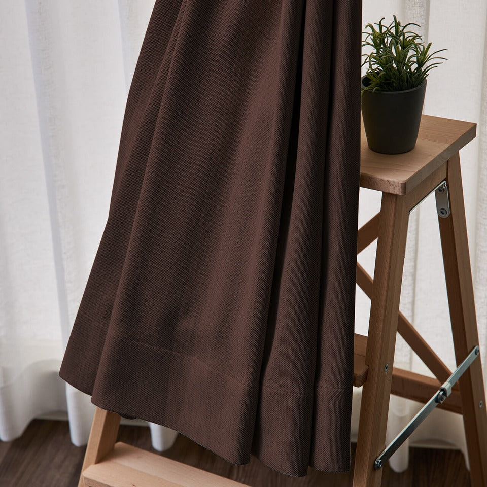 オーダーカーテン ジャッキー(ブラウン)-5