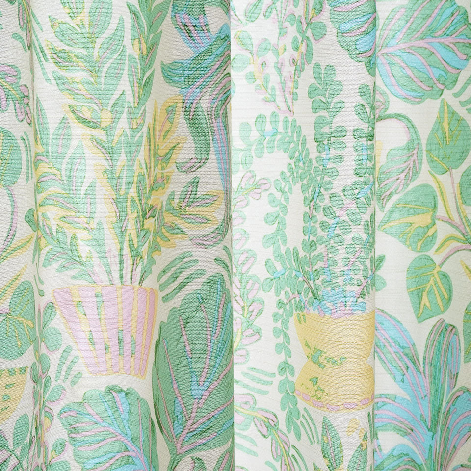 パラティシ 北欧 オーダーカーテン(グリーン)-2