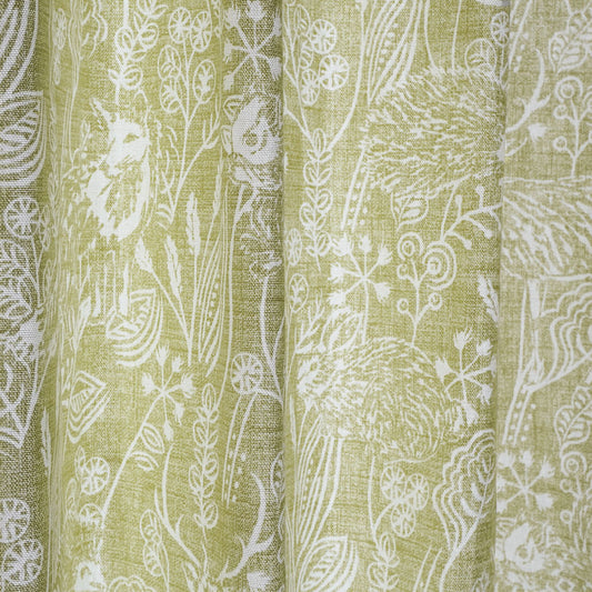 オーダードレープカーテン「ウェスト」CLARKE&CLARKE(グリーン)-2