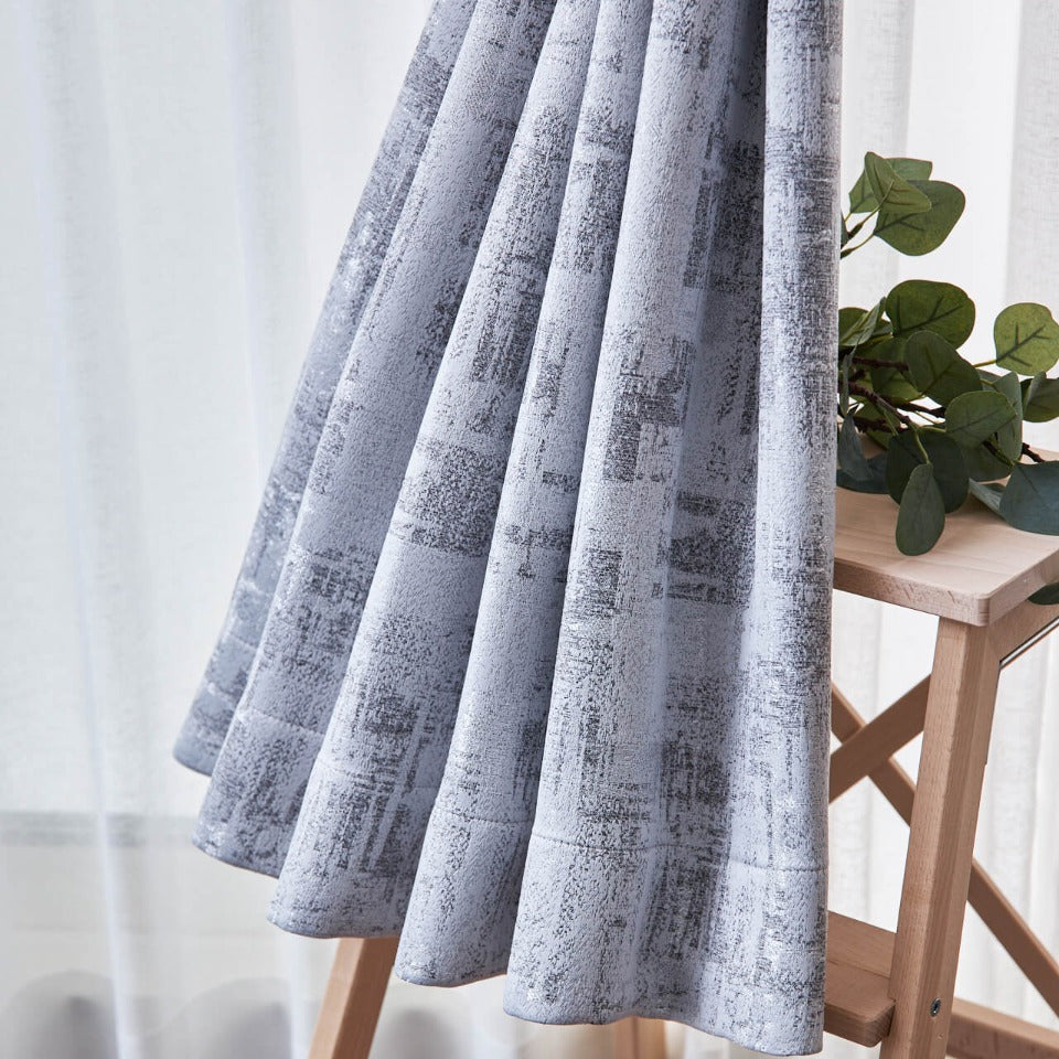 オーダーカーテン モザック(グレー)-6