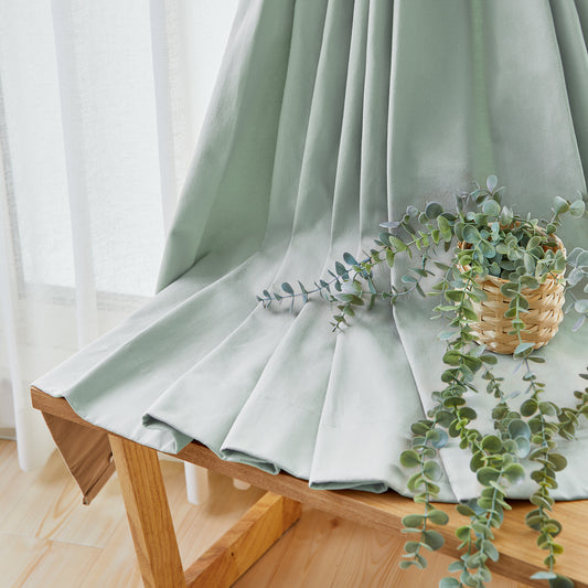 オーダー|綿100% 天然素材のふんわり色ナチュラルカーテン|ナチュリエ|コットン100%