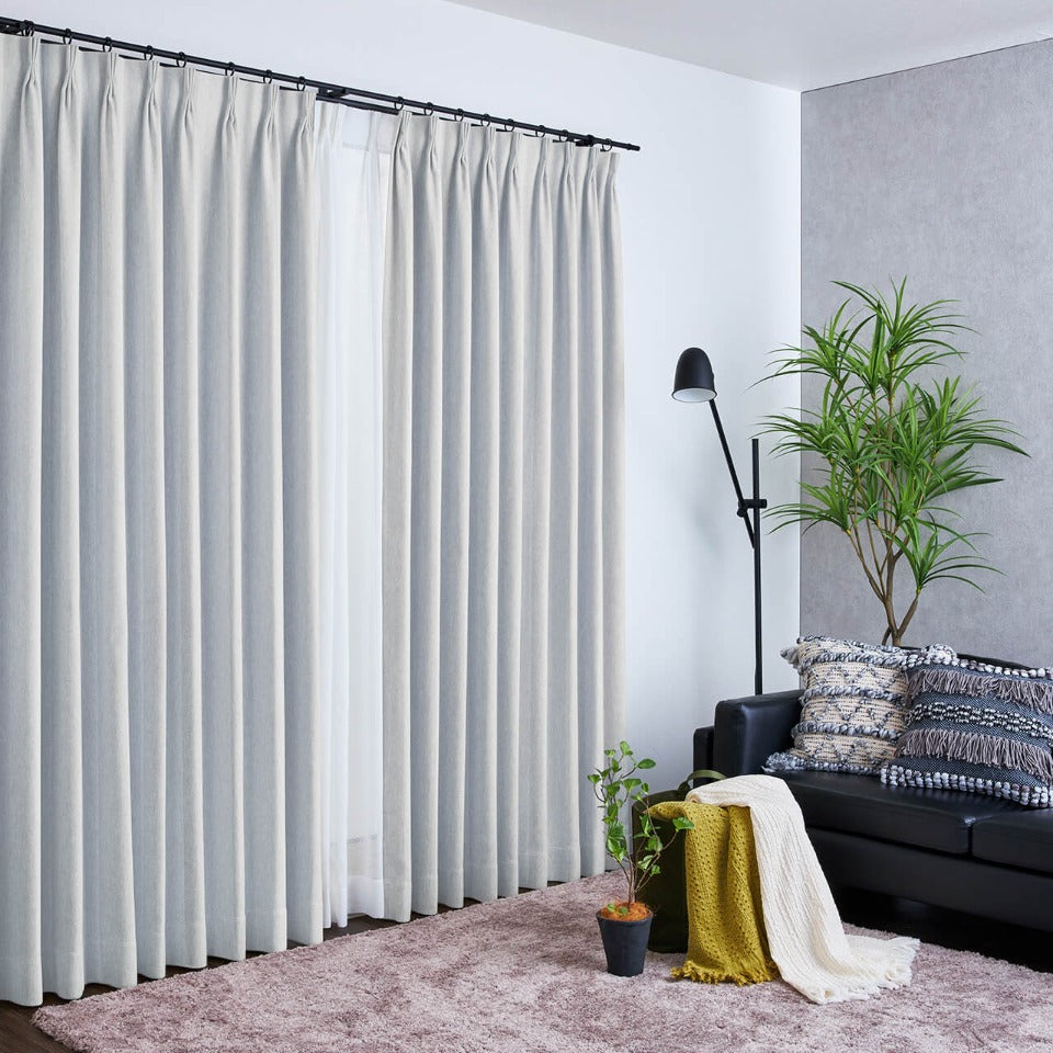 オーダーカーテン ジャッキー(アイボリー)-3