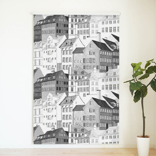 【無料生地サンプル】ロールスクリーン LSBOコボD-1