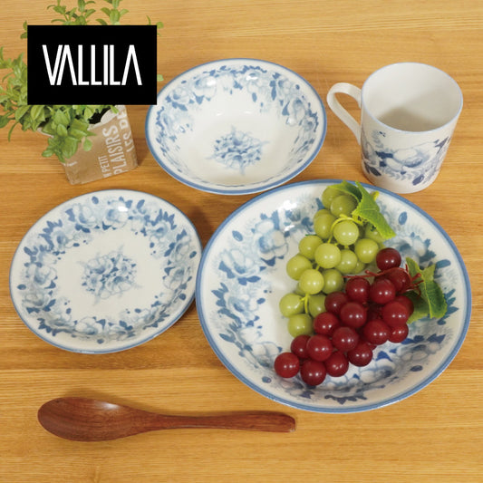 プレートセット 日本製のおしゃれな北欧柄デザイン|VALLILA カルパローザ 食器3点セット《アウトレット》
