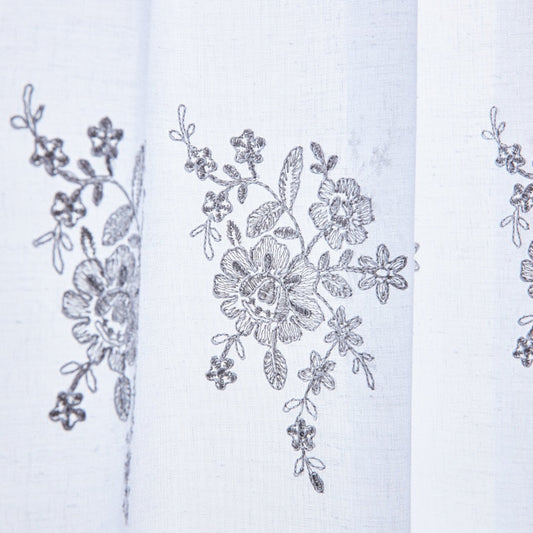 トルコ刺繡レースカーテン エルバ-2