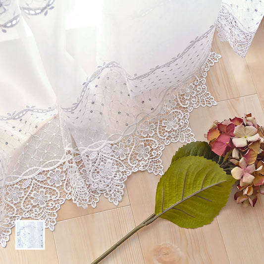 トルコ刺繡レースカーテン シャルル-1