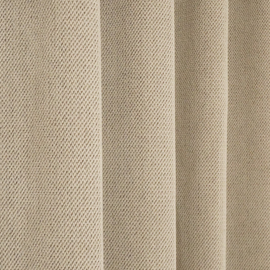 遮光1級 遮熱・保温効果 ざっくり織カーテン モカ