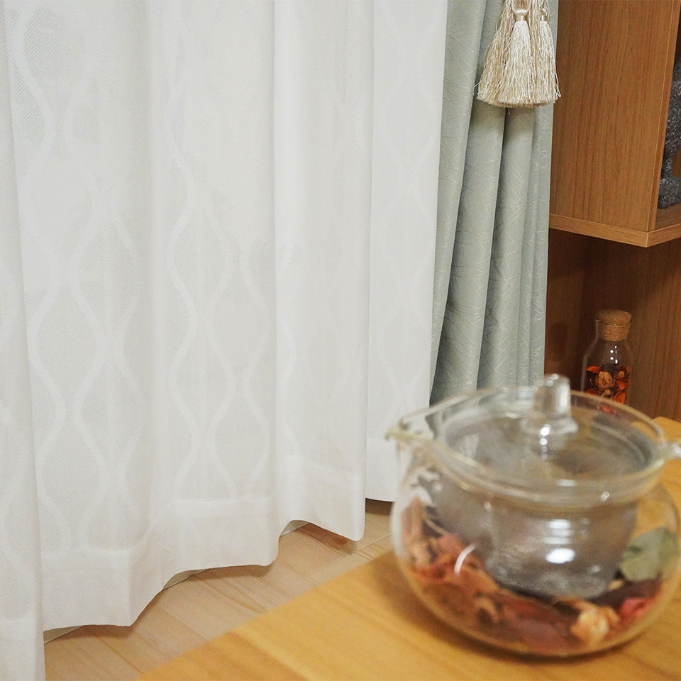 既製カーテン エーデルレースW-3