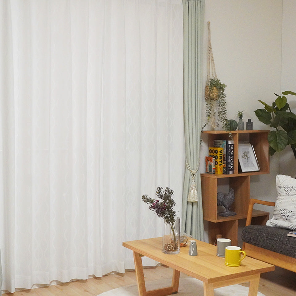 既製カーテン エーデルレースW-4