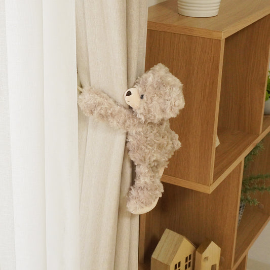 かわいいアニマルデザイン ふんわり癒しのぬいぐるみ型|ハグハグタッセル ベアー 使用例