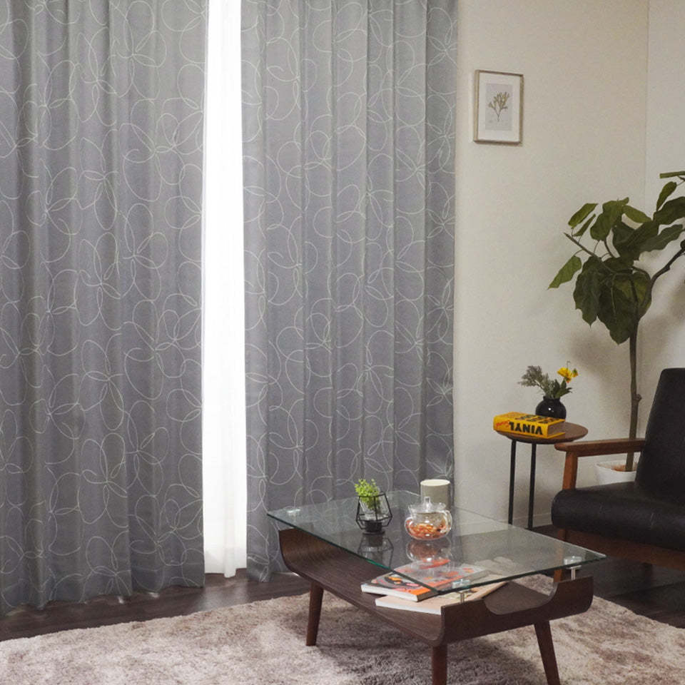 既製カーテン コピアGY-4