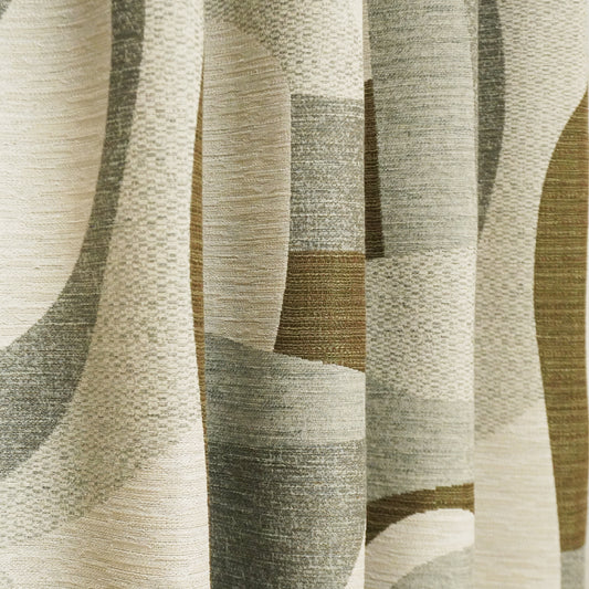 幾何学模様のジャガード織デザイン