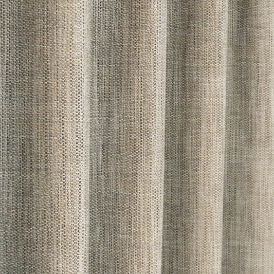 奥行きのあるジャガード織 グレー基調のシンプルな遮光1級カーテン