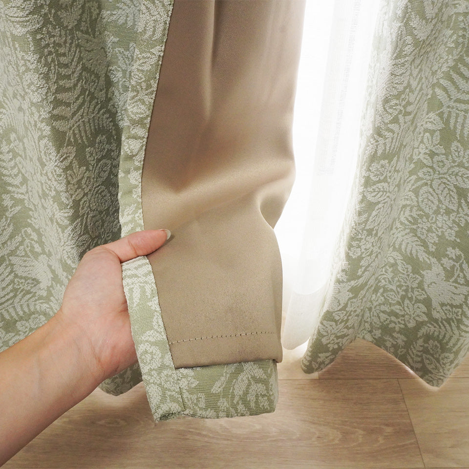 既製カーテン ウィスリー裏地付G-8