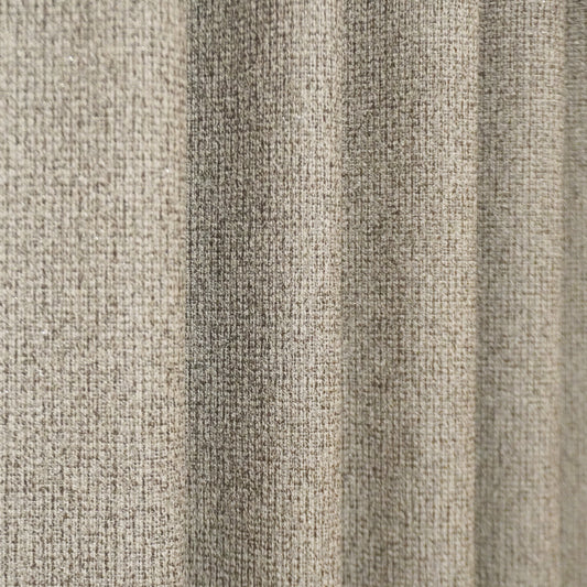 ツイードデザイン 遮光2級・遮熱の断熱無地カーテン