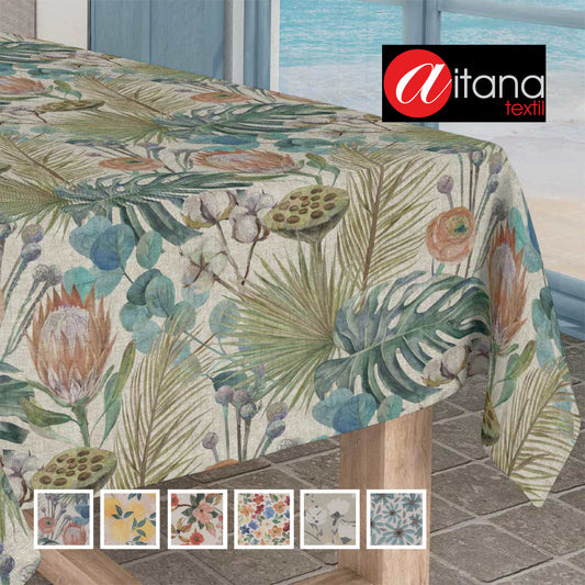 AITANAテーブルクロスDIGITAL LINO531-1
