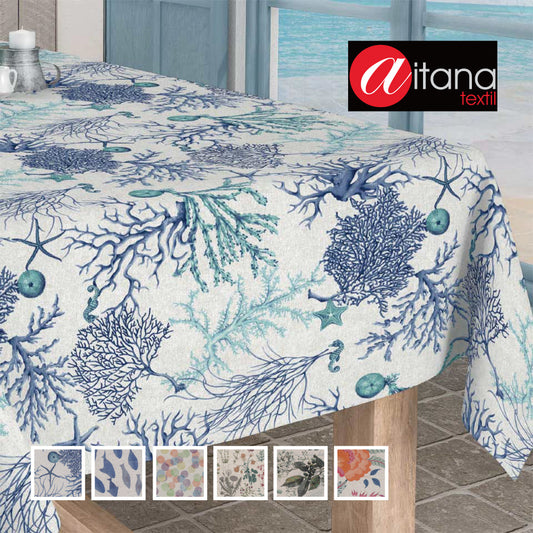 AITANAテーブルクロスDIGITAL LINO518-1