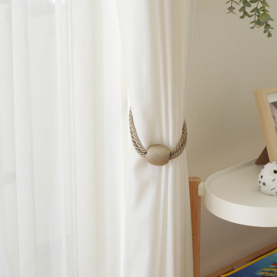 プレーンタイプ ロープ編み｜マロン タッセル