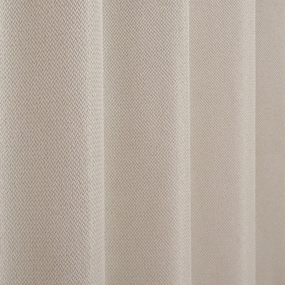 4P既製｜22サイズ 遮光・保温・高機能4枚セット（ドレープ＋ミラーレース）｜4Pカーテン デリス｜アイボリー生地感