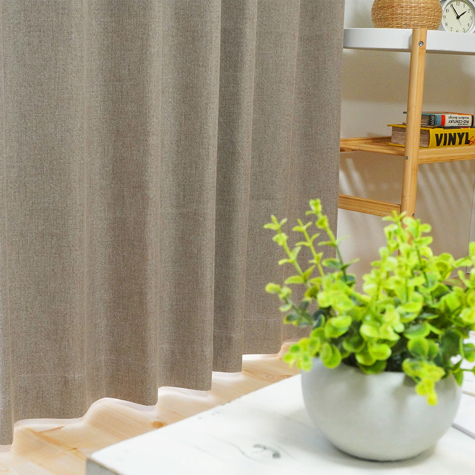 4P既製｜遮光率100%ドレープ・遮像レースのハイスペックセットカーテン