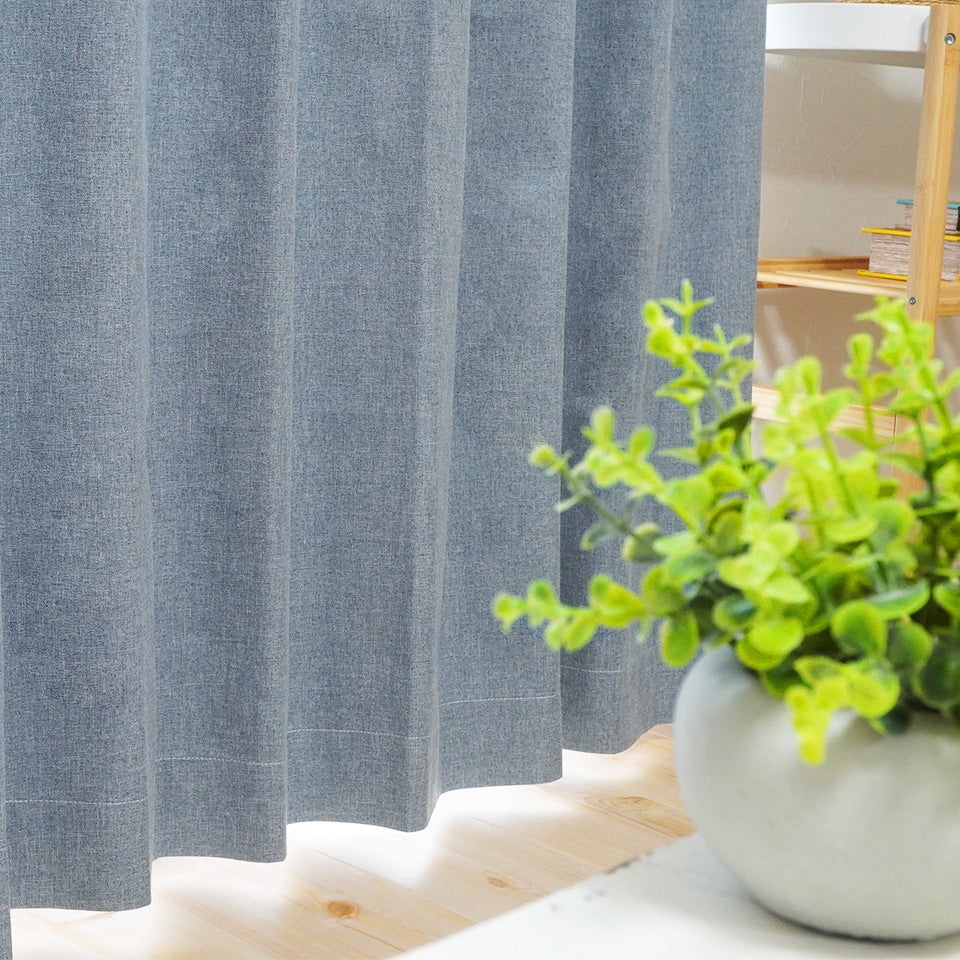 4P既製｜遮光率100%ドレープ・遮像レースのハイスペックセットカーテン