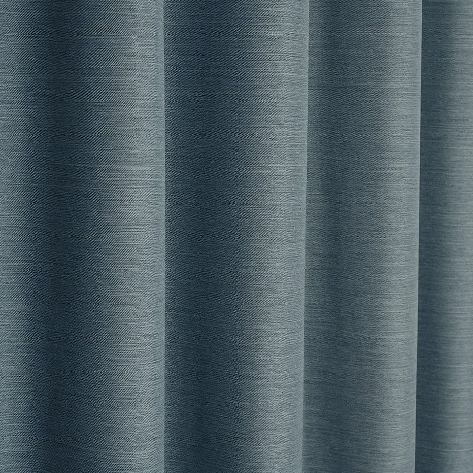防炎機能付き4枚セットカーテン ネイビー 生地アップ