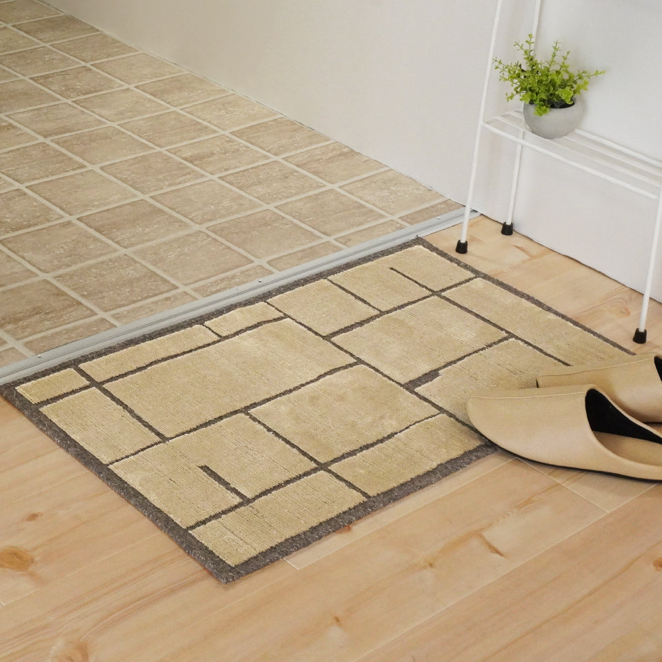 モダン調 ベルギー直輸入柔らかタッチの高級感マット