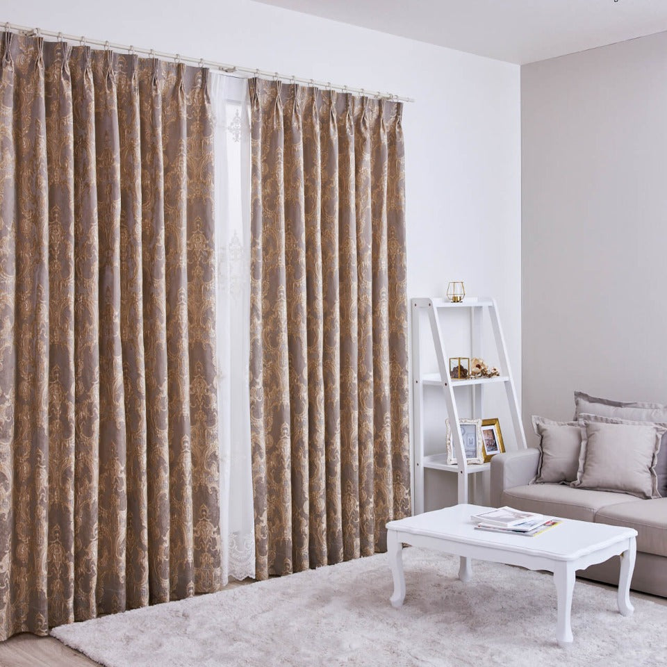 無料生地サンプル】オーダー｜ダマスク柄で上品で落ち着きのある