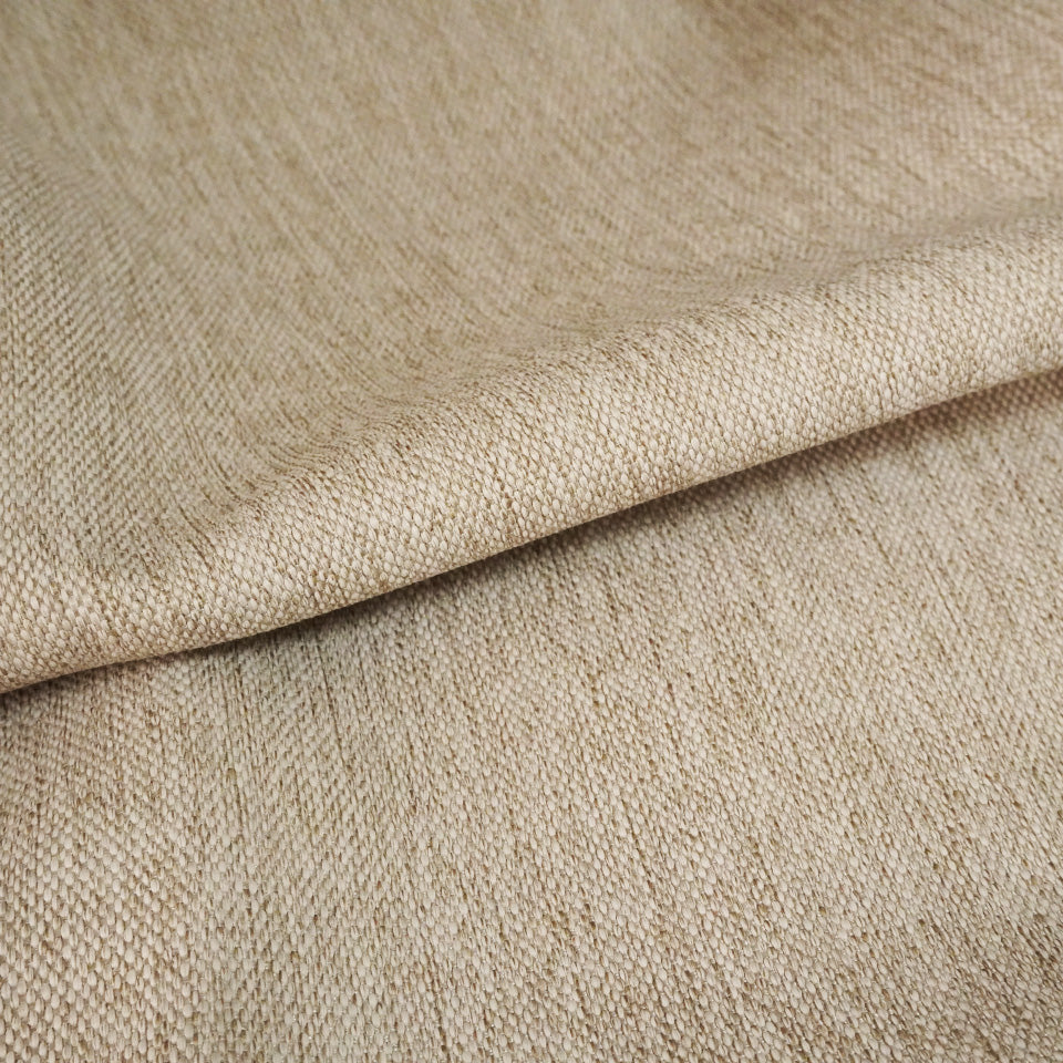 天然素材ライクなナチュラルカーテン ベージュ ざっくりとした生地