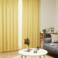 遮光1級無地プレーンカーテン ライトイエロー 子ども部屋にも良い明るいイエロー