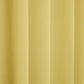 遮光1級無地プレーンカーテン ライトイエロー