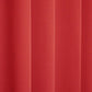 遮光1級無地プレーンカーテン レッド 