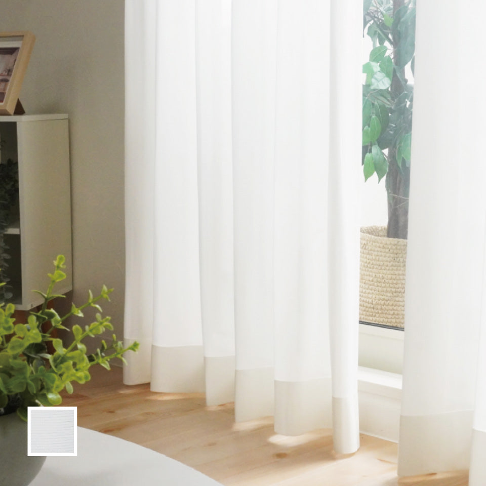 防炎-オーダーレースカーテン