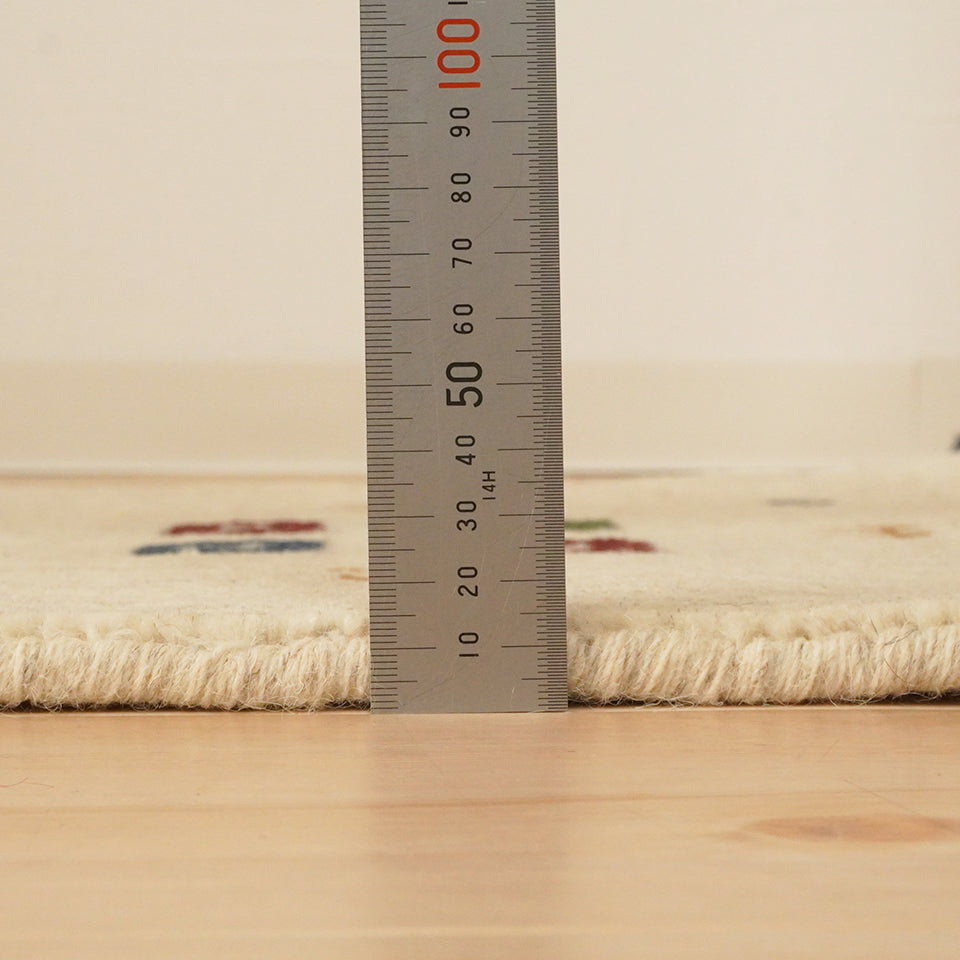 天然素材で温かみを感じるインド製手織りギャッベ｜インドギャッベGB