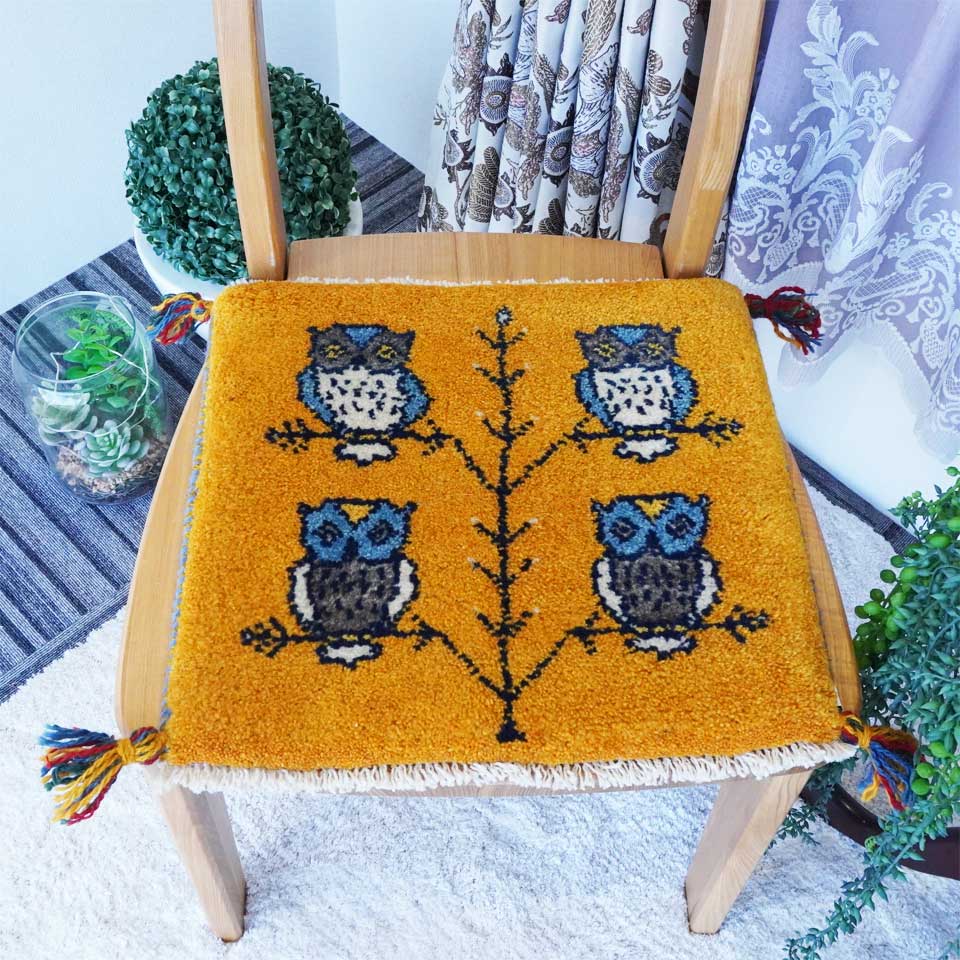 ギャッベ座布団3枚セット ギャッベ 座布団 295 | TONERI RUGs