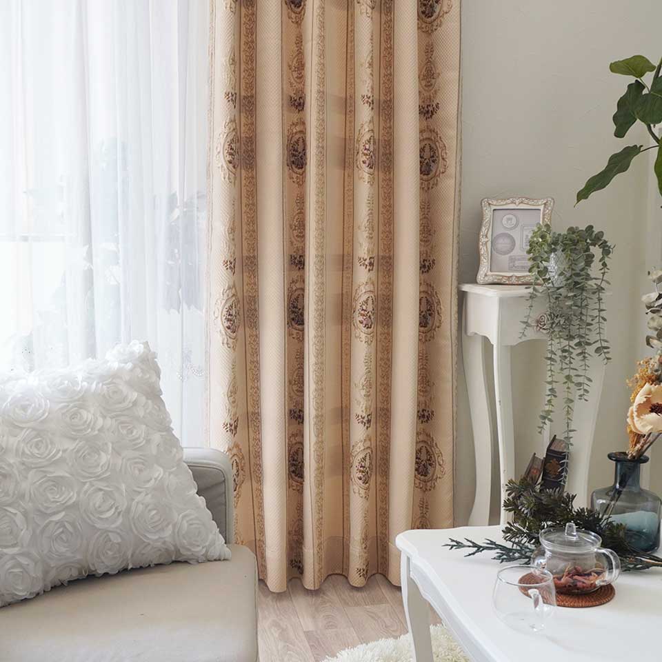 無料生地サンプル】オーダー｜上品でエレガントなゴブラン織り王宮柄