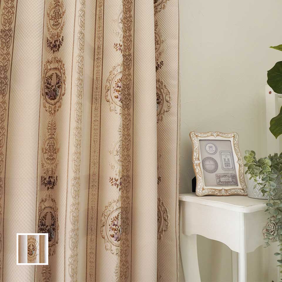 無料生地サンプル】オーダー｜上品でエレガントなゴブラン織り王宮柄