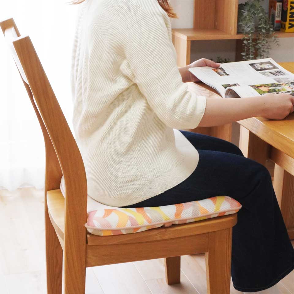 Mキンメル 　シートクッション使用例