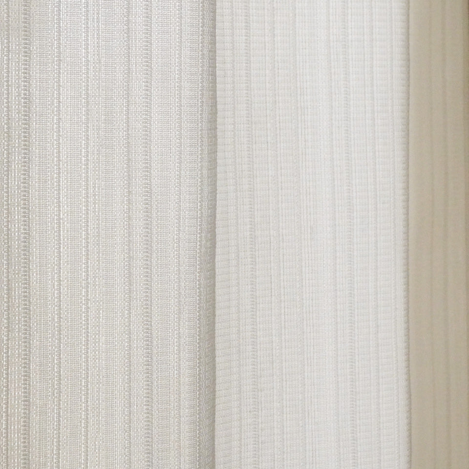 縦ストライプの無地ライクレース 