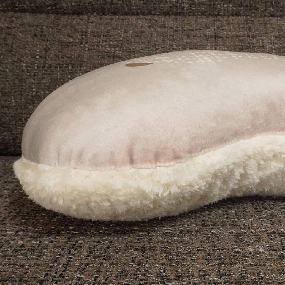 あったかもっちり 癒されるひつじモチーフ｜RNレポ ダイキャストクッション｜側面