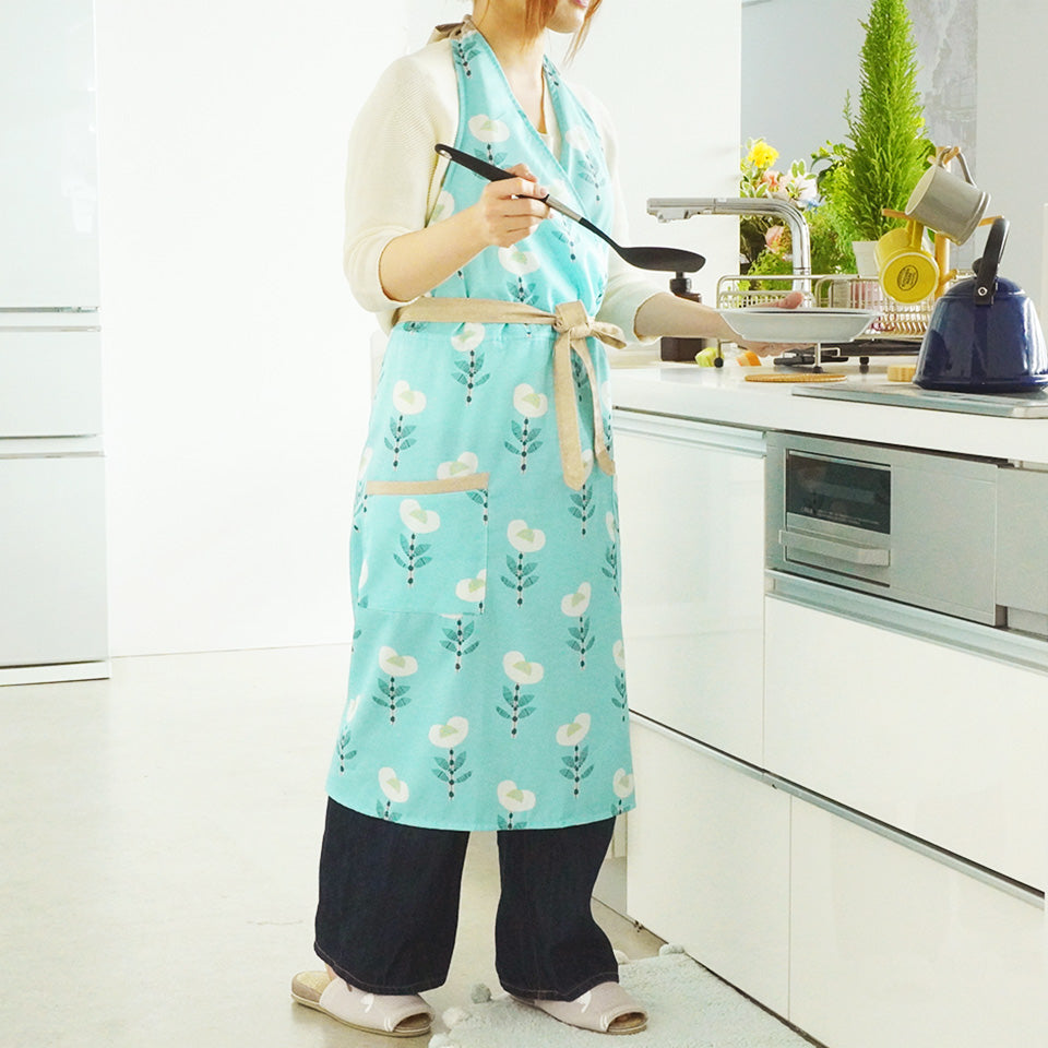 カシュクールエプロン/sanspoint サンポワン カシュクールエプロン/sanspoint サンポワン